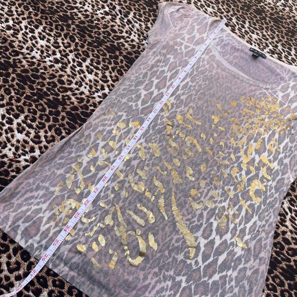 ♡︎ y2k gold animal print tee ♡︎ - Picture 5 of 6